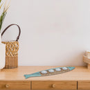 Wooden Fish With 3 Tealight Holders