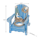 Wooden Chair With Candle Holder