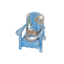 Wooden Chair With Candle Holder