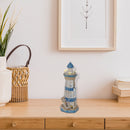 Wooden Led Lighthouse With Anchor