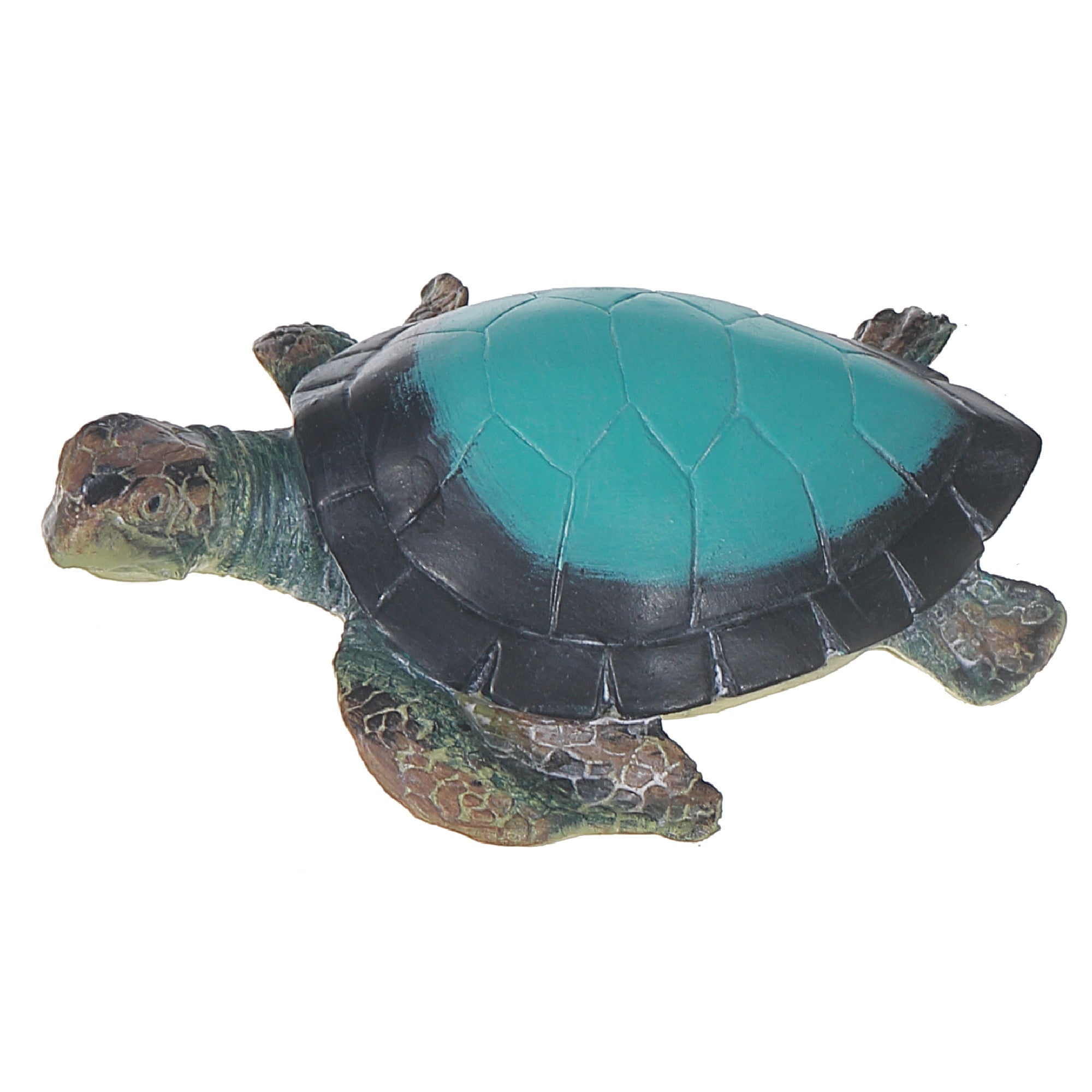 Decorative Turtle, Turtle Home Decor Figurine, Coastal Accent Ornament, Beach House Decoration, Tabletop Decorative Statue