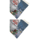Tapestry Table Runner (Santa) (36") - Set of 2