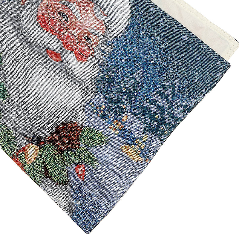 Tapestry Table Runner (Santa) (54")