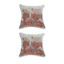 Tapestry Cushion (Gingerbread Houses) (18 X 18) - Set of 2