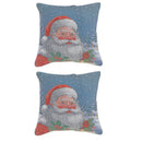Tapestry Cushion (Santa) (18 X 18) - Set of 2