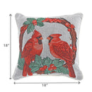 Tapestry Cushion (Double Cardinal) (18 X 18) - Set of 2