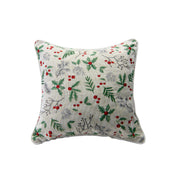 Tapestry Cushion Holly Berries 18 X 18, Christmas, Throw Pillow, Holiday Decor- Set of 2
