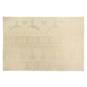 Vinyl Placemat (Reindeer And Tree) (Gold)