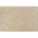 Pvc Rect. Cut Out Snowflake Placemat (Gold) - Set of 12