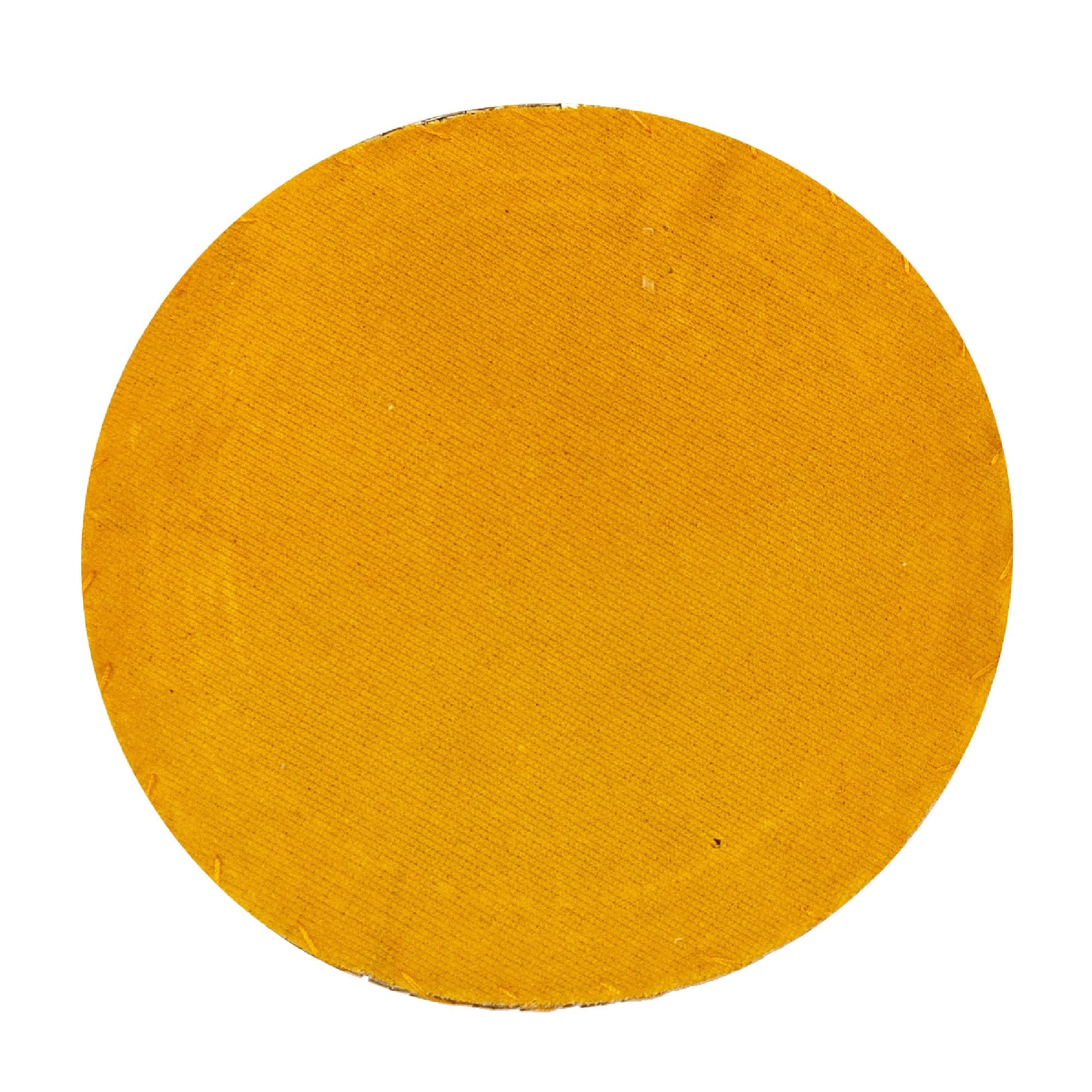 Christmas Beaded Round Coaster Gold - Set of 6
