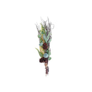 Christmas Dried Holiday Bundle Earthy Greens, Festive Floral Arrangement, Home Decoration