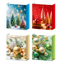Christmas Gift Bags (Tree/Ornaments) (Asstd) (X-Large) - Set of 12