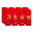 Christmas Wine Gift Bags (Red With Gold Print) (Asstd) - Set of 12