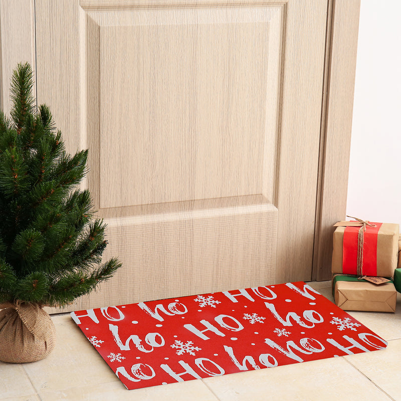 Printed Rubber Mat (Ho Ho Ho)