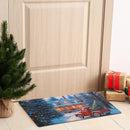 Printed Rubber Mat (Red Truck With Tree)