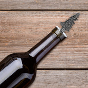 Christmas Wine Bottle Stopper Tree, Holiday Barware, Festive Wine Accessories