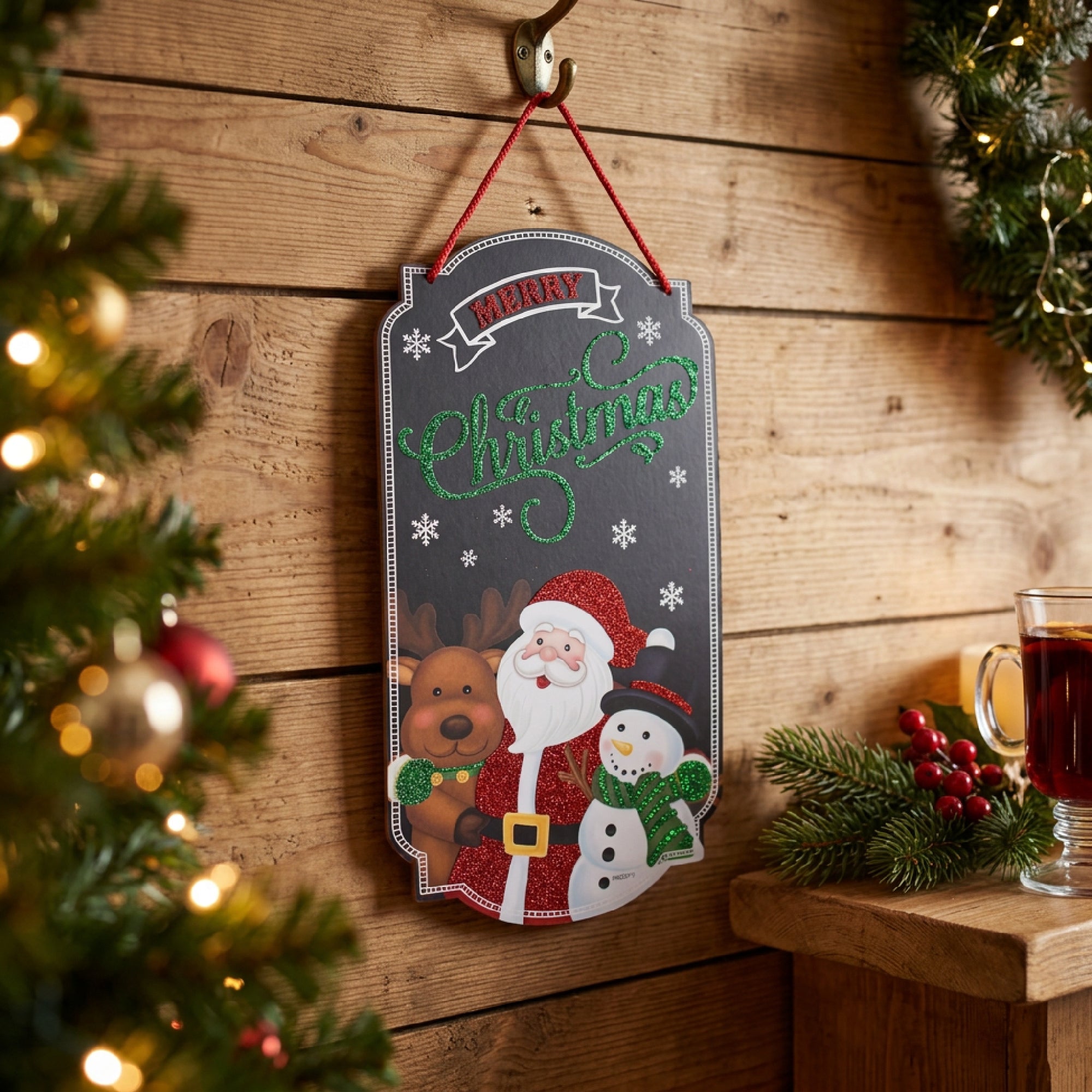 Foam Board Wall Decor Merry Christmas, Christmas, Wall Decor, Holiday Decor- Set of 2