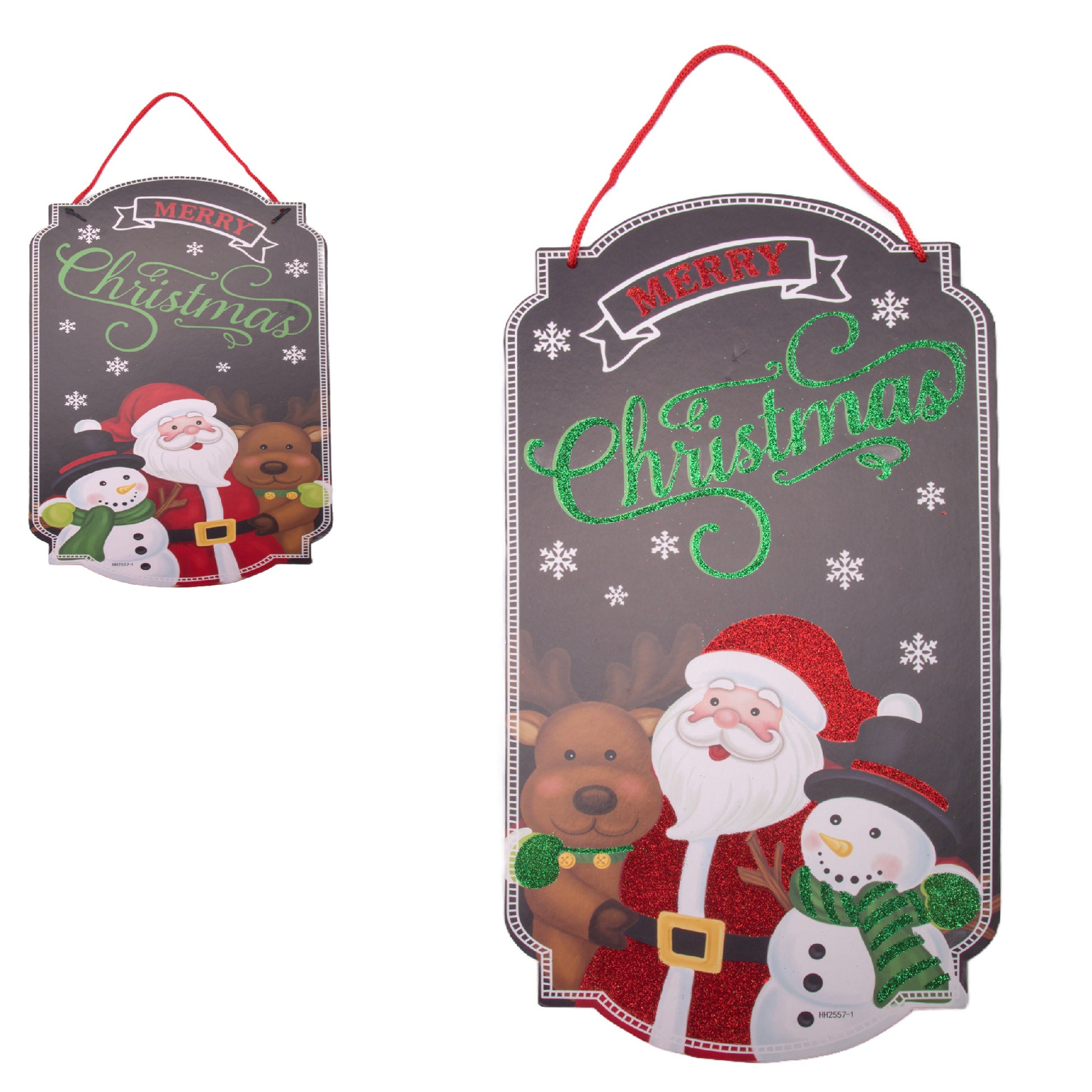 Foam Board Wall Decor Merry Christmas, Christmas, Wall Decor, Holiday Decor- Set of 2