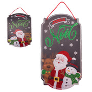 Foam Board Wall Decor Joyeux Noel, Christmas, Wall Decor, Holiday Decor- Set of 2