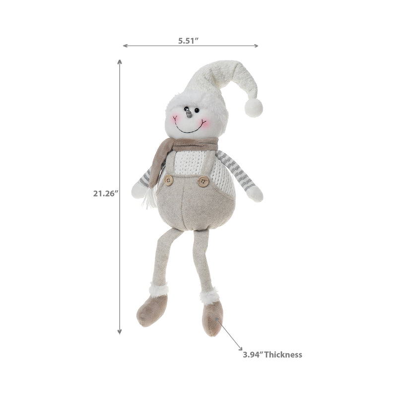 Snowman Plush Shelf Dangler