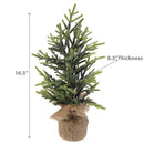 Pine Tree With Burlap Base (16.5")