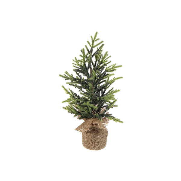 Pine Tree With Burlap Base (16.5")