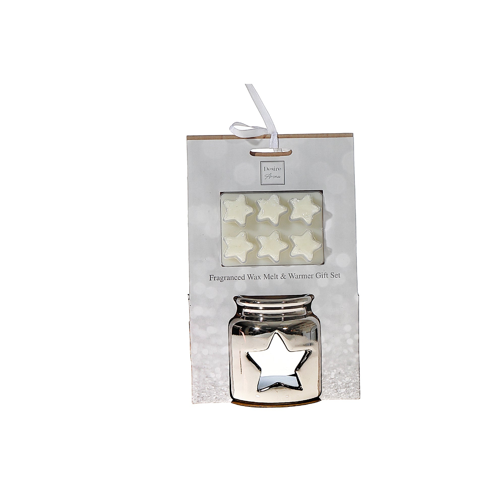 Ceramic Wax Melt Star Burner Set Vanilla, Wax Melt Burner, Aromatherapy Oil Burner