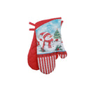 14" Oven Mitts (2Pcs) (Snowman) - Set of 2