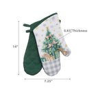 14" Oven Mitts (2Pcs) (Christmas Tree) - Set of 2