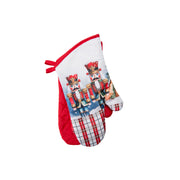 14" Oven Mitts 2 Piece Nutcracker Twin, Christmas, Holiday Decor- Set of 2