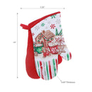 Oven Mitts 2 Pcs House - Set of 2