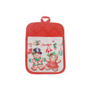 Pot Holder With Pocket (Gingerbread) - Set of 6