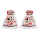 Tie Hand Towel (Gingerbread) - Set of 2