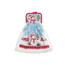 Tie Hand Towel (Snowman) - Set of 2