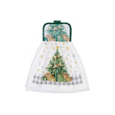 Tie Hand Towel (Christmas Tree) - Set of 2