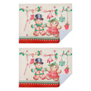 Microfibre Drying Mat (Gingerbread) - Set of 2