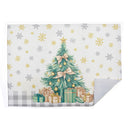 Microfibre Drying Mat (Christmas Tree) - Set of 2