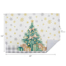 Microfibre Drying Mat (Christmas Tree) - Set of 2