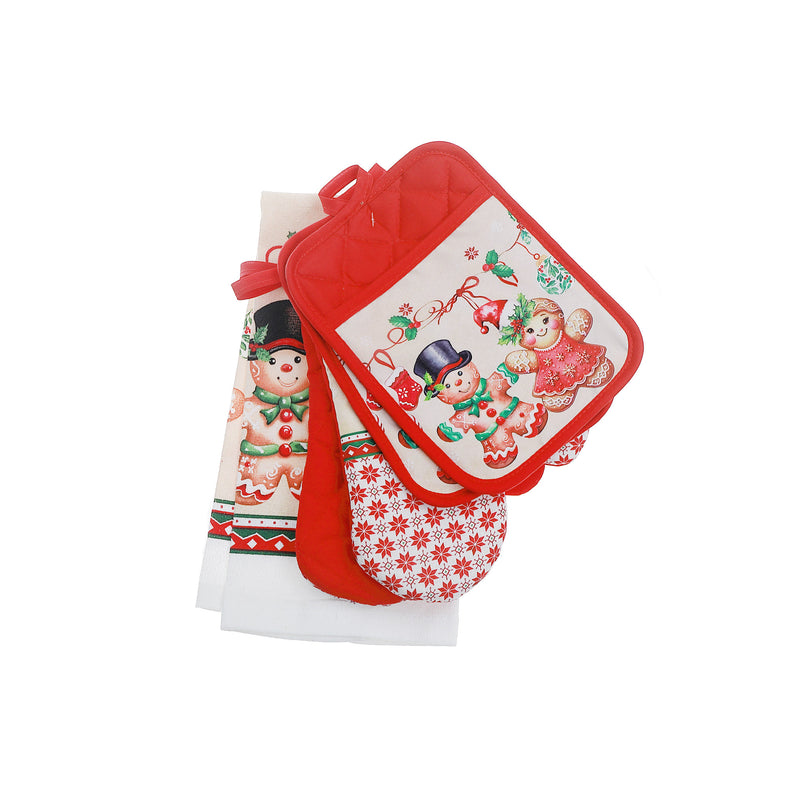 5 Pc Kitchen Set (Gingerbread)