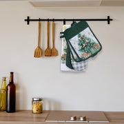 5-Piece Kitchen Set Christmas Tree – Christmas Kitchen Linens, Holiday Cooking & Baking Accessory, Festive Table Decor