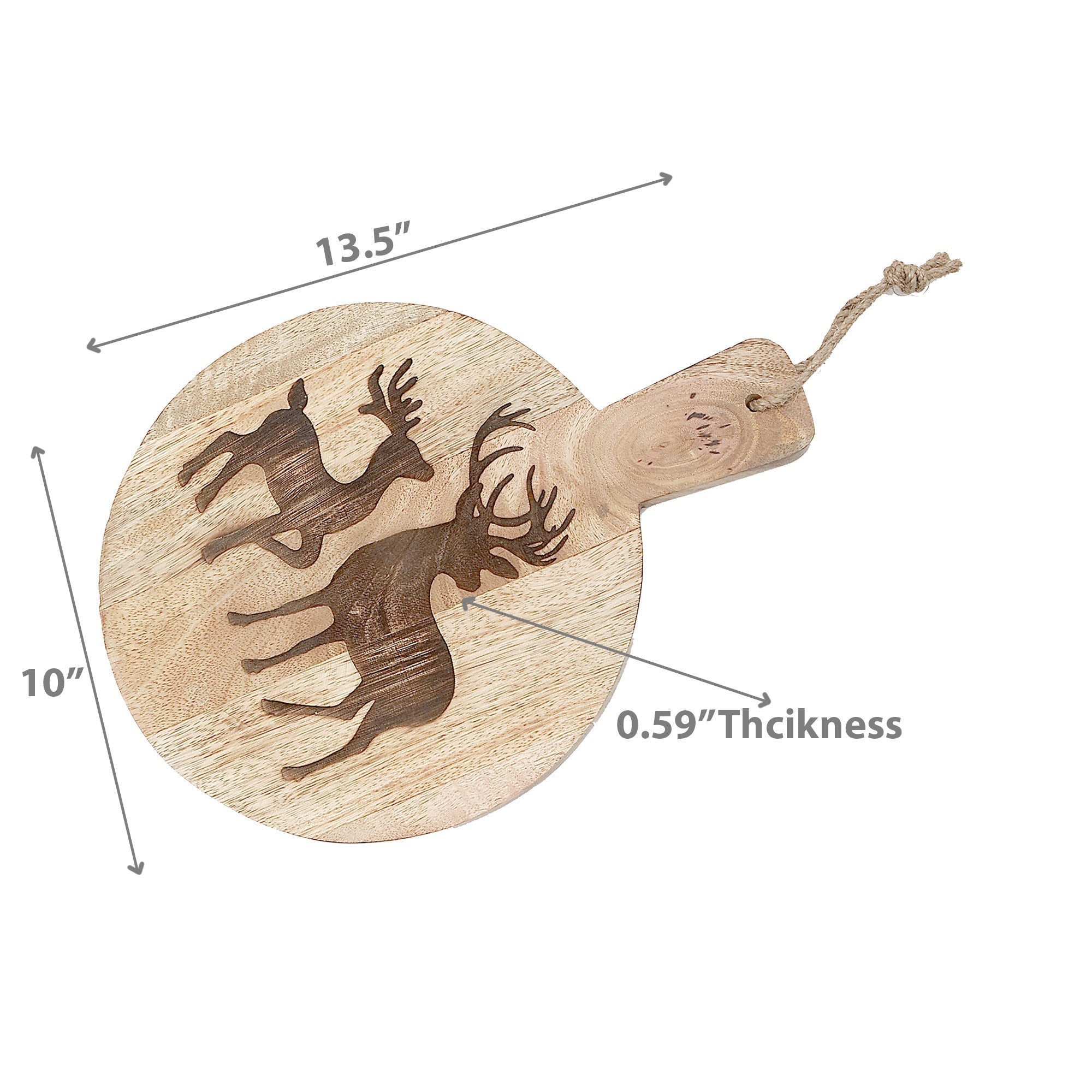 3-Leg Round Marble Cake Stand with Wooden Snowflake Inlay – Holiday Dessert Display, Christmas Table Decor, Festive Cake Stand