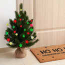 Led String Light 10L Metallic Stars Décor