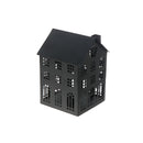 Black Metal House Tealight Holder (Large)