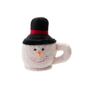 Door Stopper Teacup Snowman, Christmas, Door Stopper, Holiday Decor
