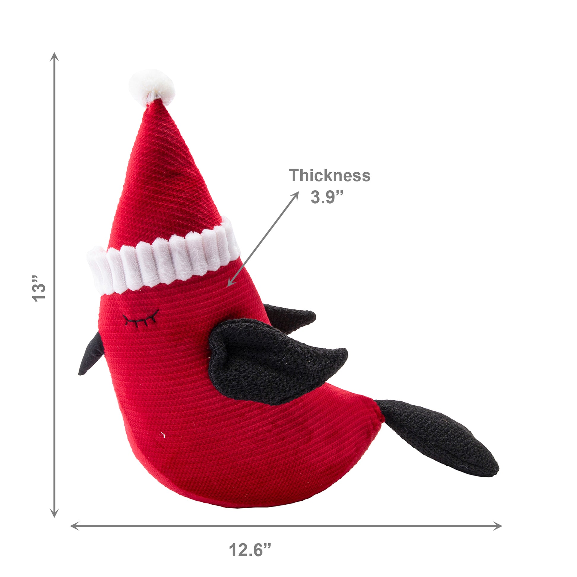 Door Stopper Christmas Cardinal, Christmas, Door Stopper, Holiday Decor