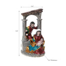 Polyresin Nativity Scene 9.9"