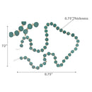 Felt Ball Garland (Green)