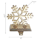 Metal Stocking Holder (Snowflake)