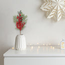 Pine And Berries Pick - Set of 6