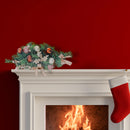 Bows And Balls Pine Swag